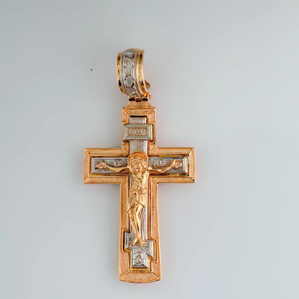 Подвес из красного золота 585 пробы