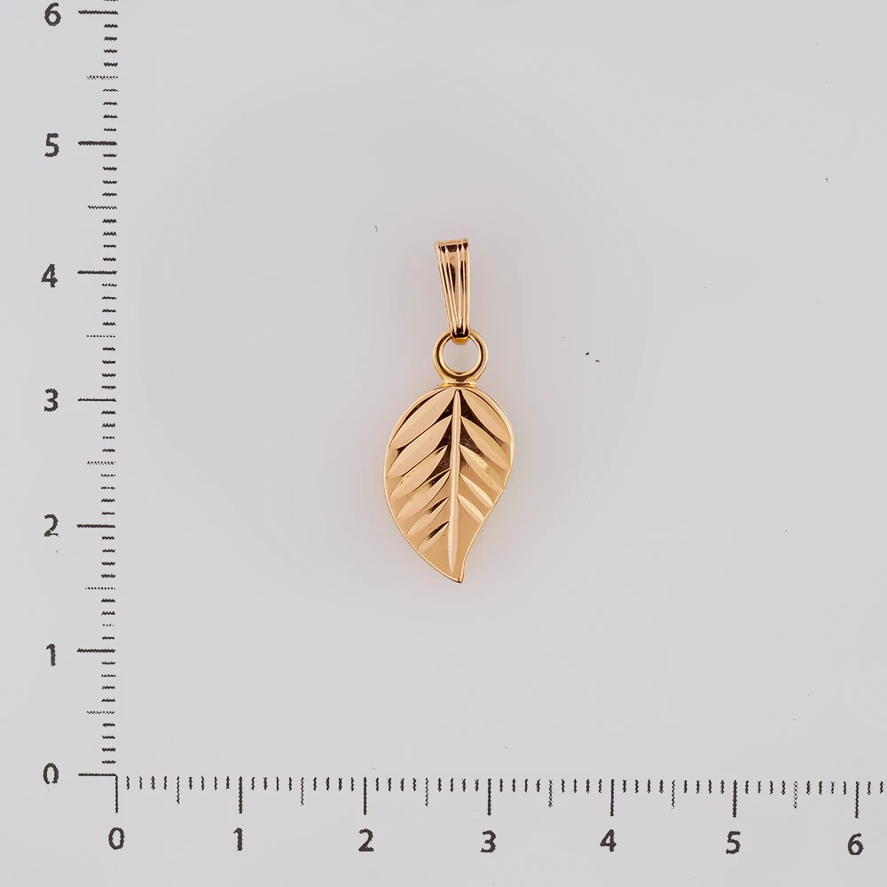 Подвес из красного золота 583 пробы