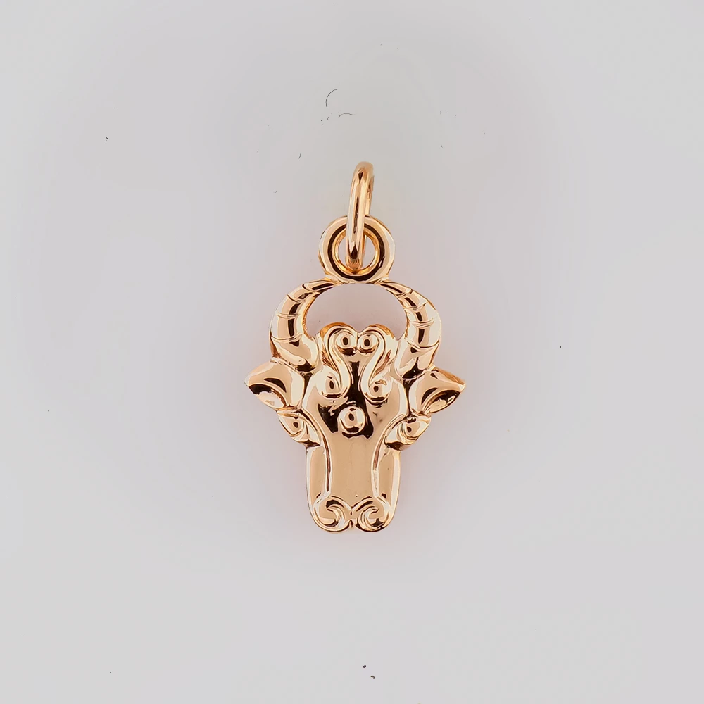 Подвес из красного золота 583 пробы