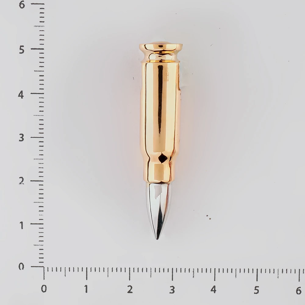 Подвес из красного золота 585 пробы