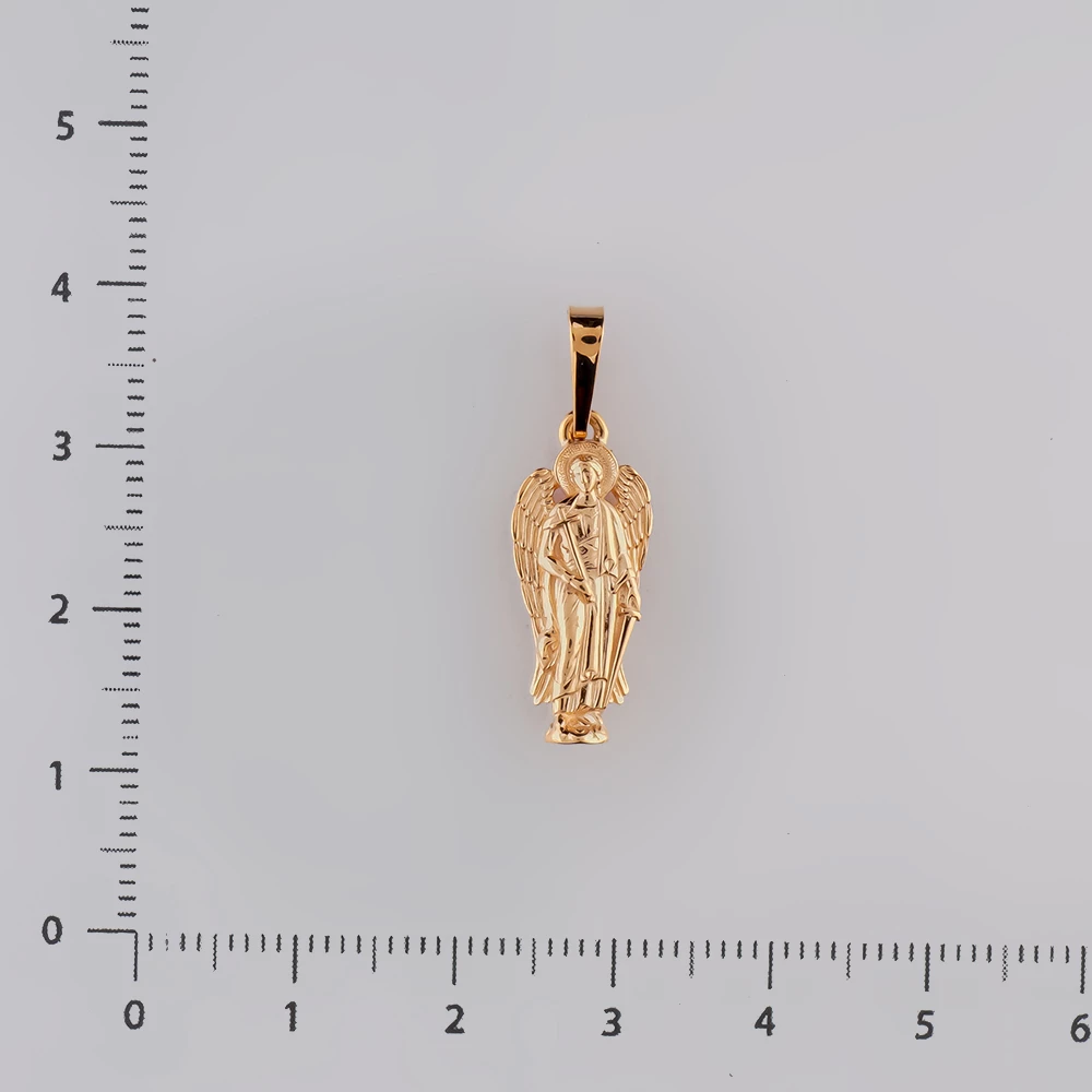 Подвес из красного золота 585 пробы