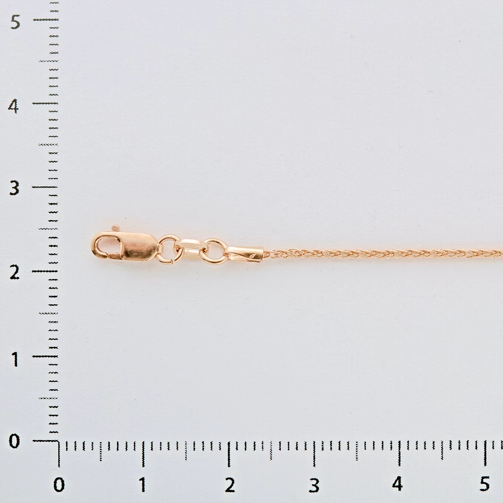 Цепь из красного золота 585 пробы 3