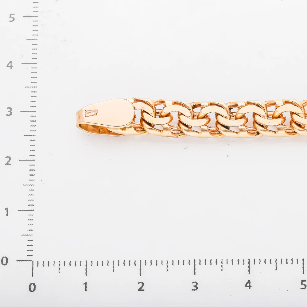 Цепь из красного золота 585 пробы 3