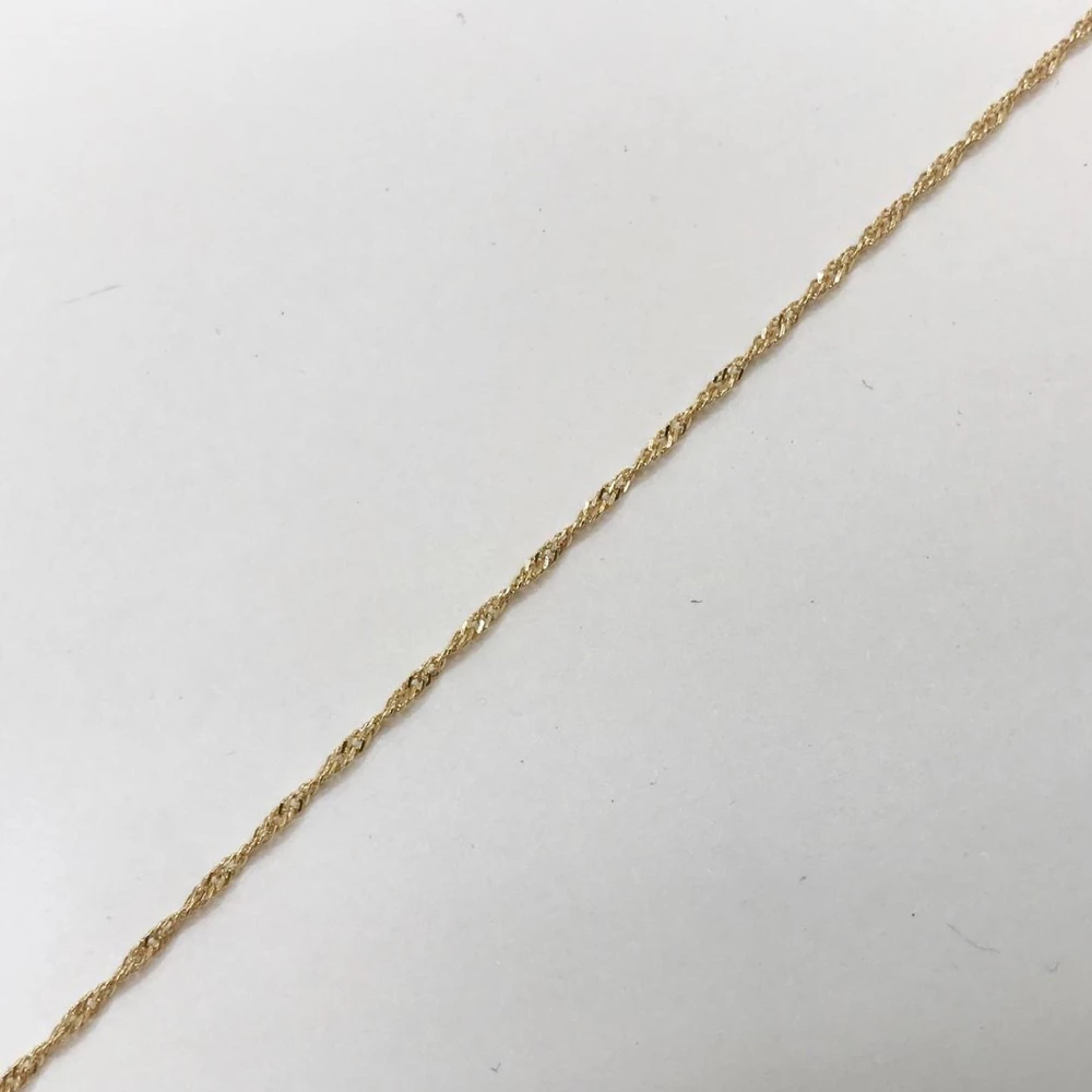 Цепь из желтого золота 585 пробы 1