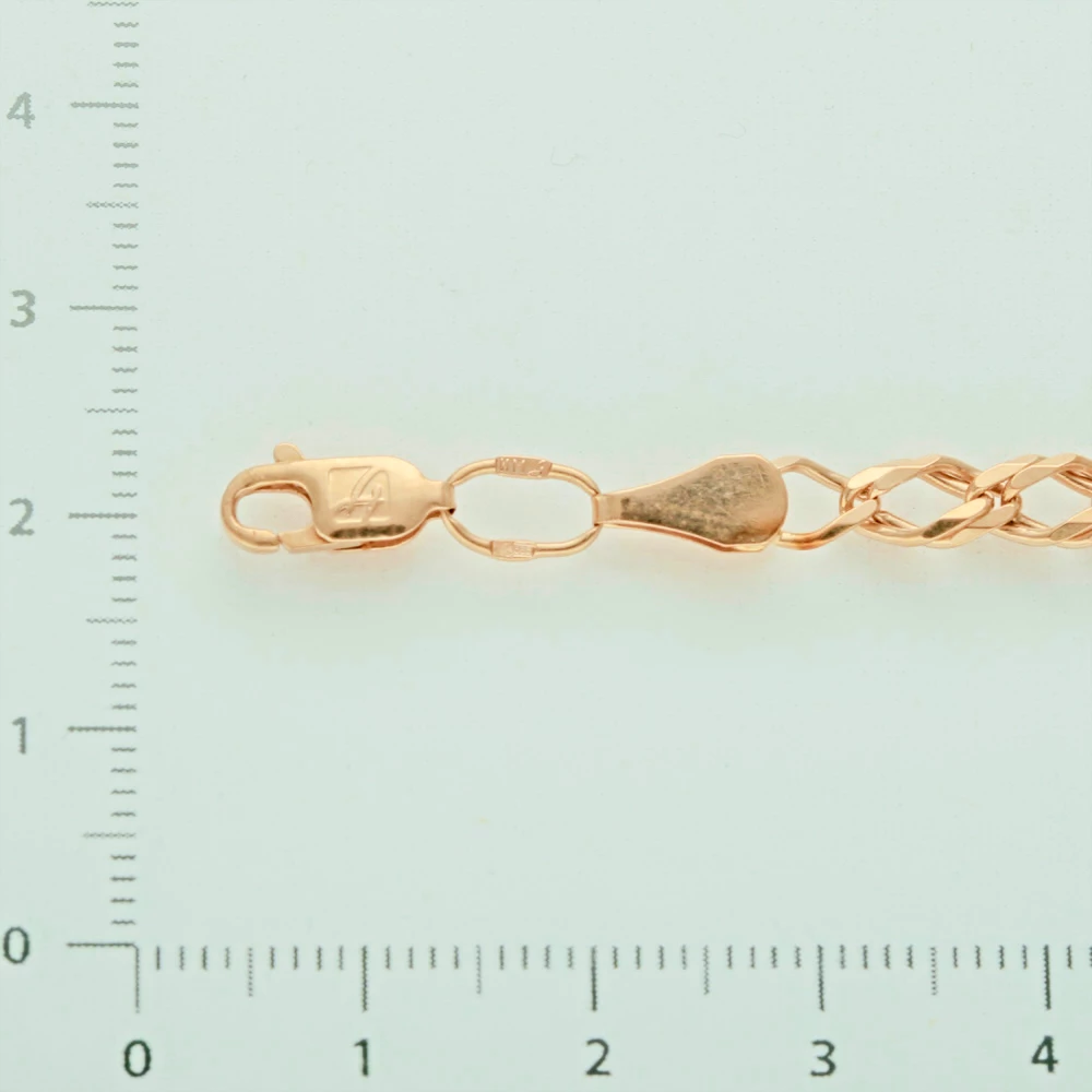 Цепь из красного золота 585 пробы 3