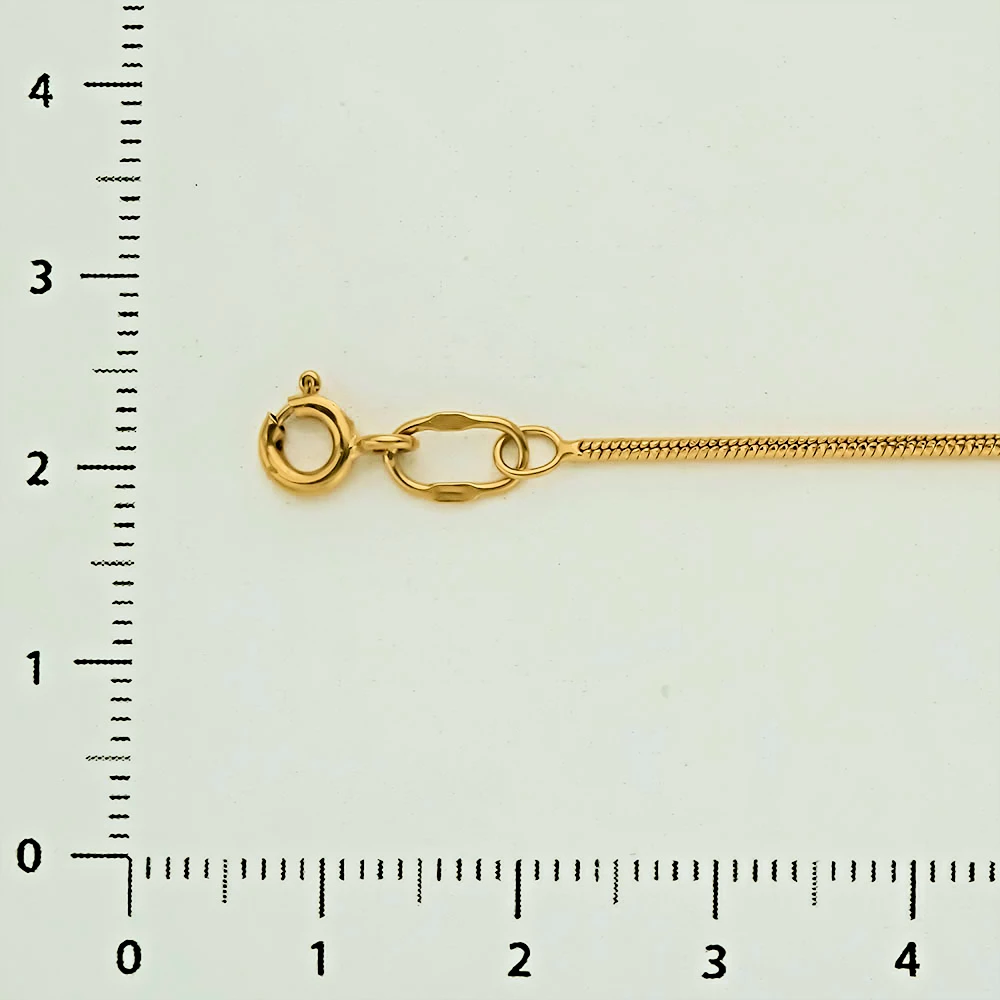 Цепь из желтого золота 585 пробы 2