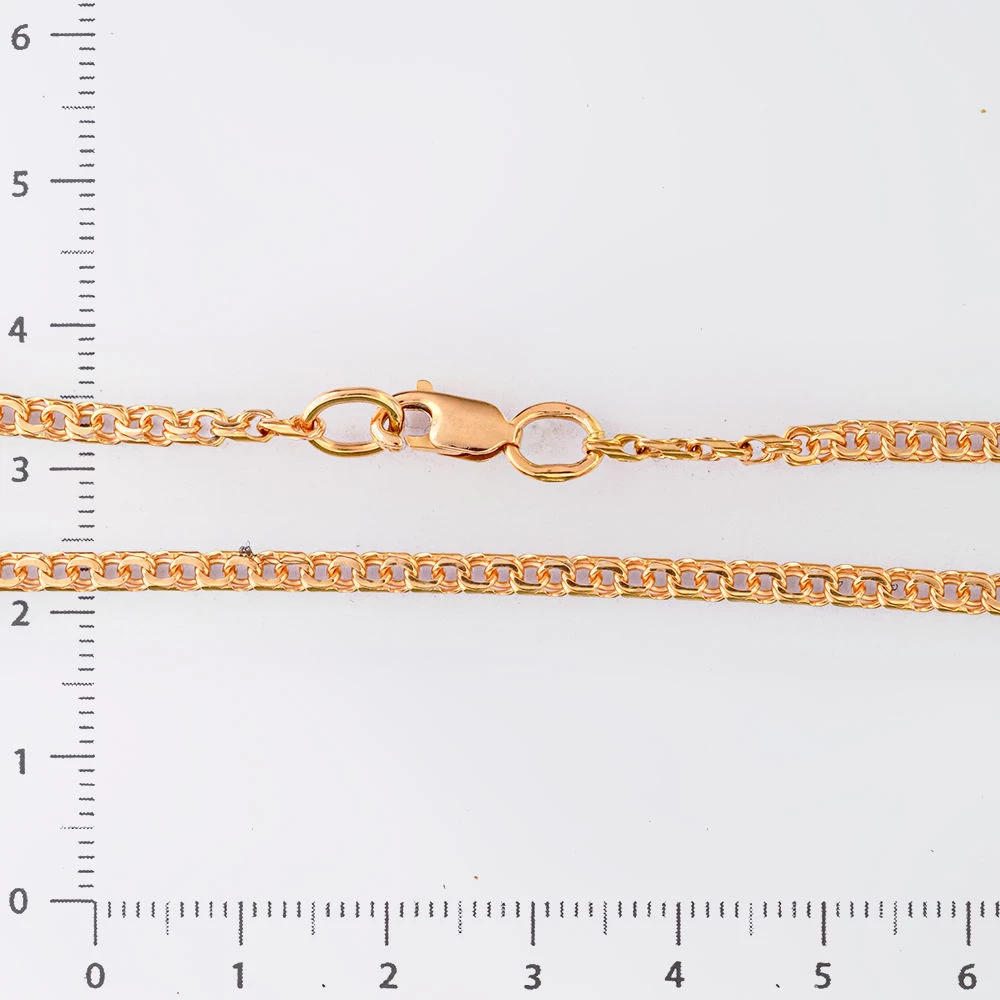 Цепь из красного золота 585 пробы