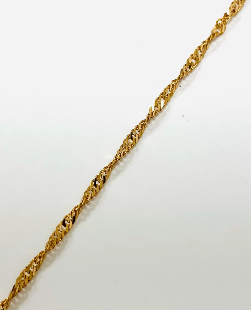 Цепь из красного золота 585 пробы