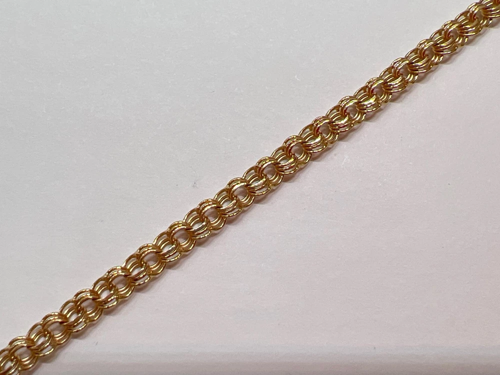 Цепь из красного золота 585 пробы