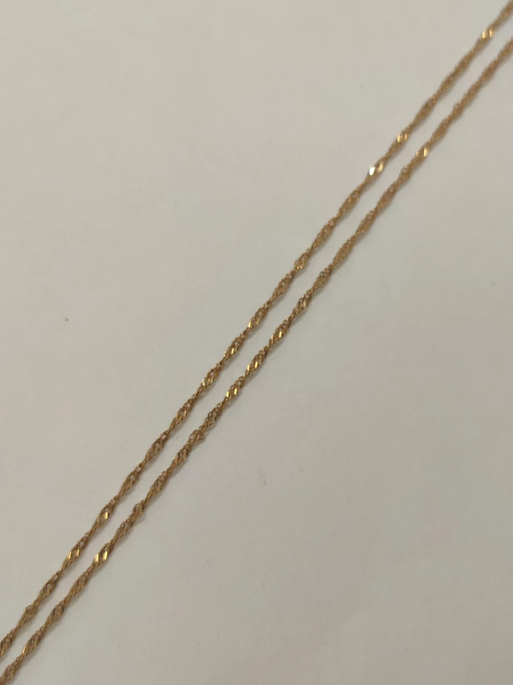 Цепь из красного золота 585 пробы