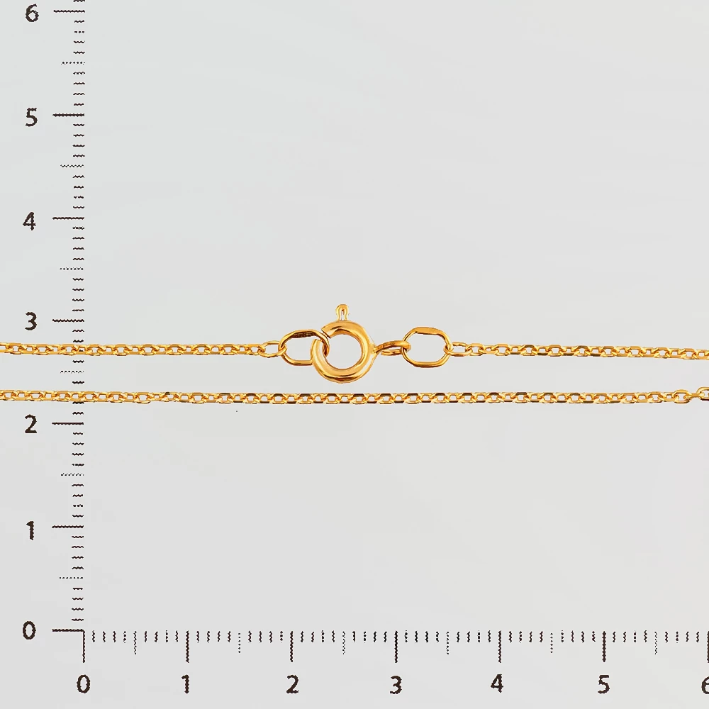 Цепь из желтого золота 585 пробы 2