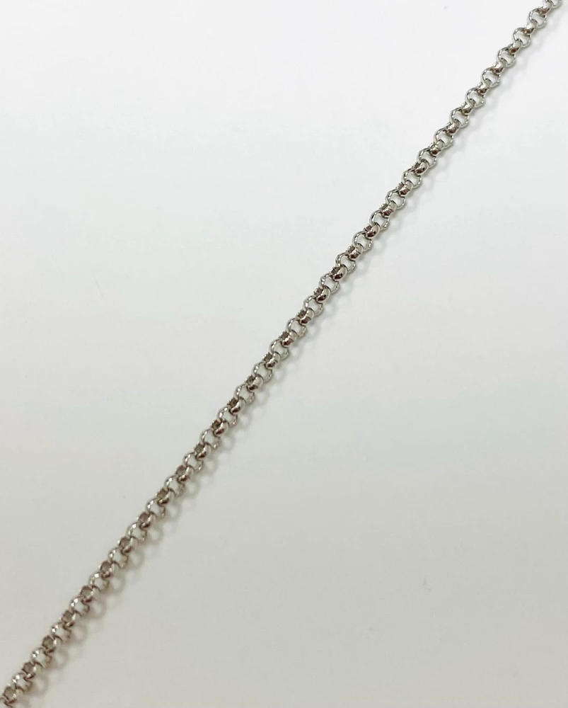 Цепь из белого золота 585 пробы