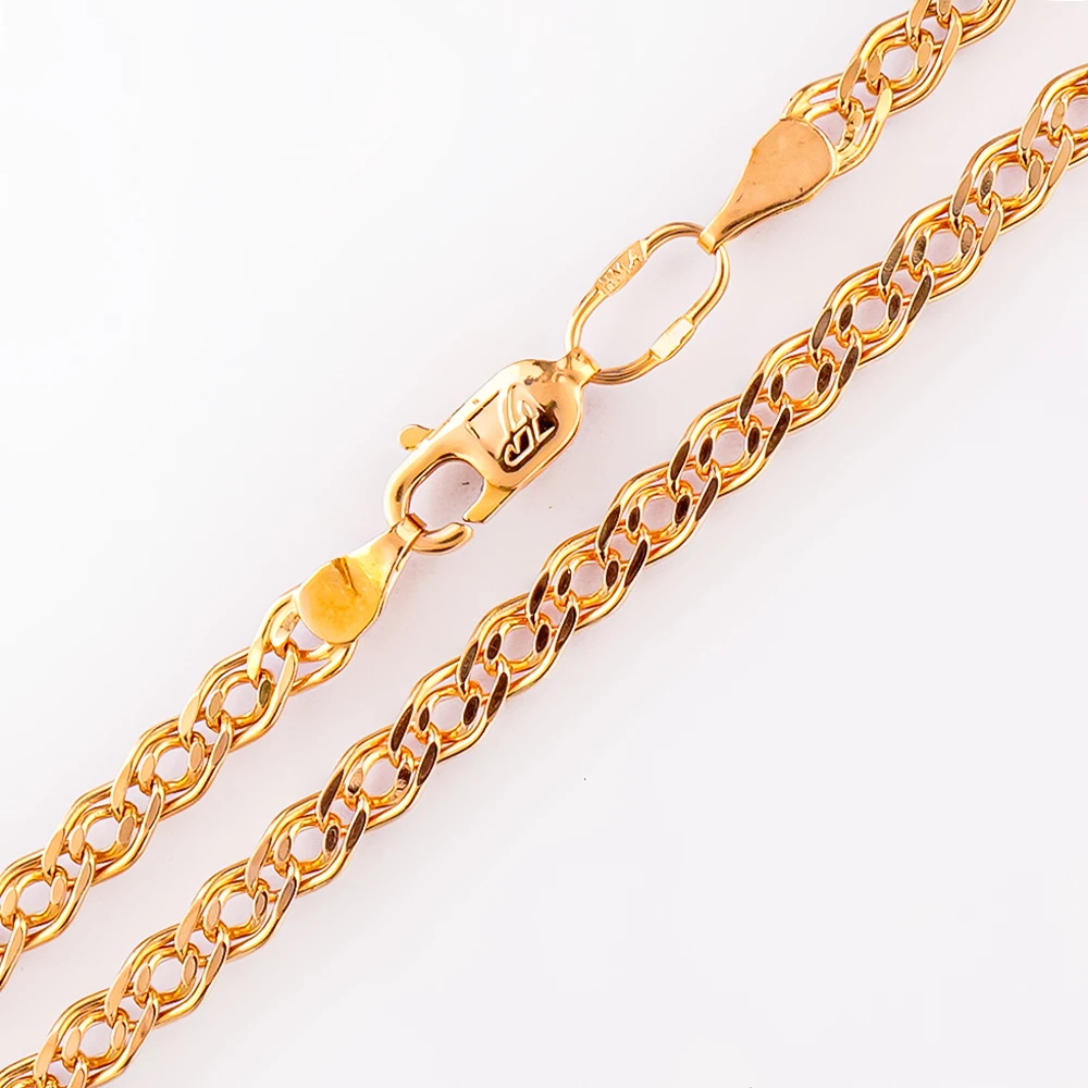 Цепь из красного золота 585 пробы