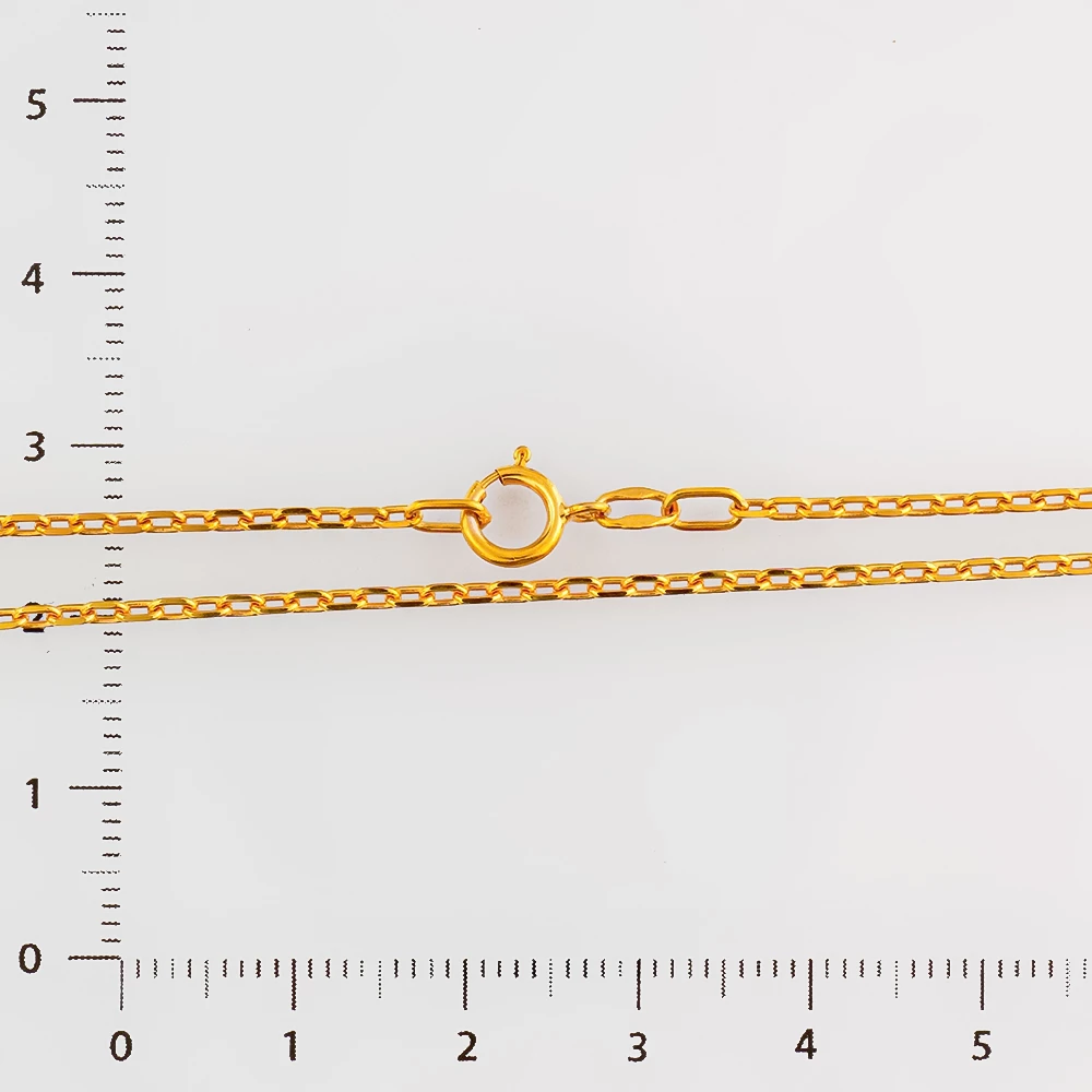 Цепь из желтого золота 585 пробы 2