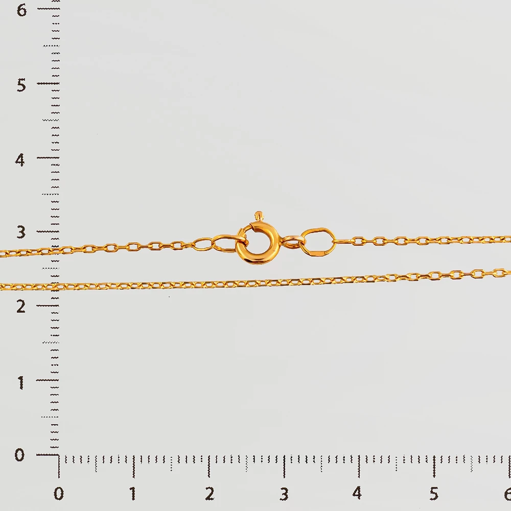 Цепь из желтого золота 585 пробы 2