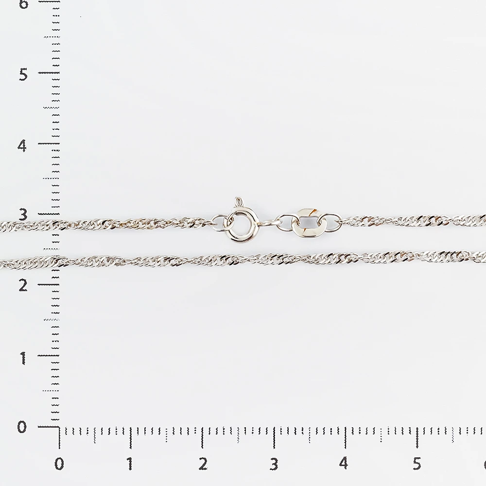 Цепь из белого золота 585 пробы 2
