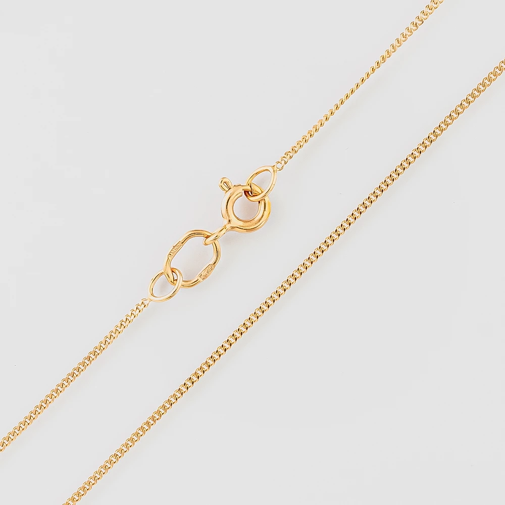 Цепь из красного золота 585 пробы