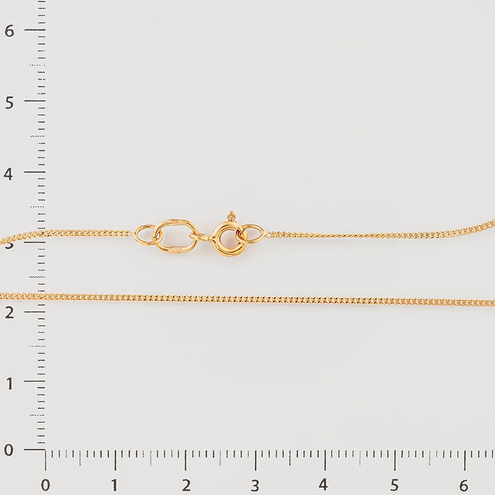 Цепь из красного золота 585 пробы