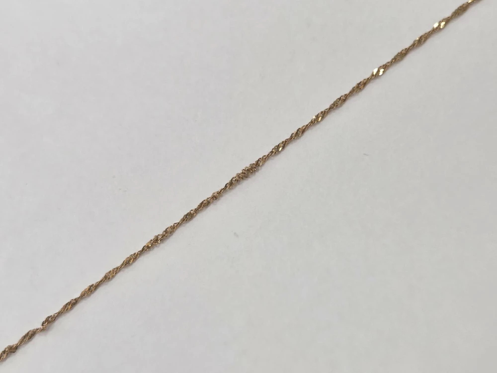 Цепь из красного золота 585 пробы