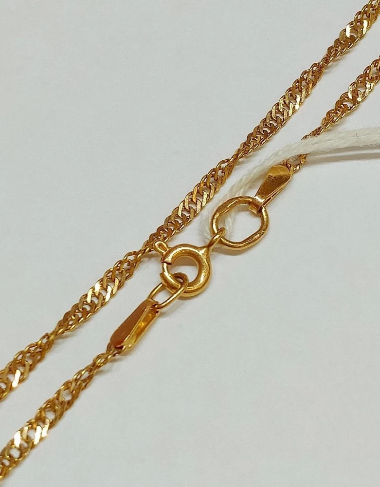 Цепь из красного золота 585 пробы