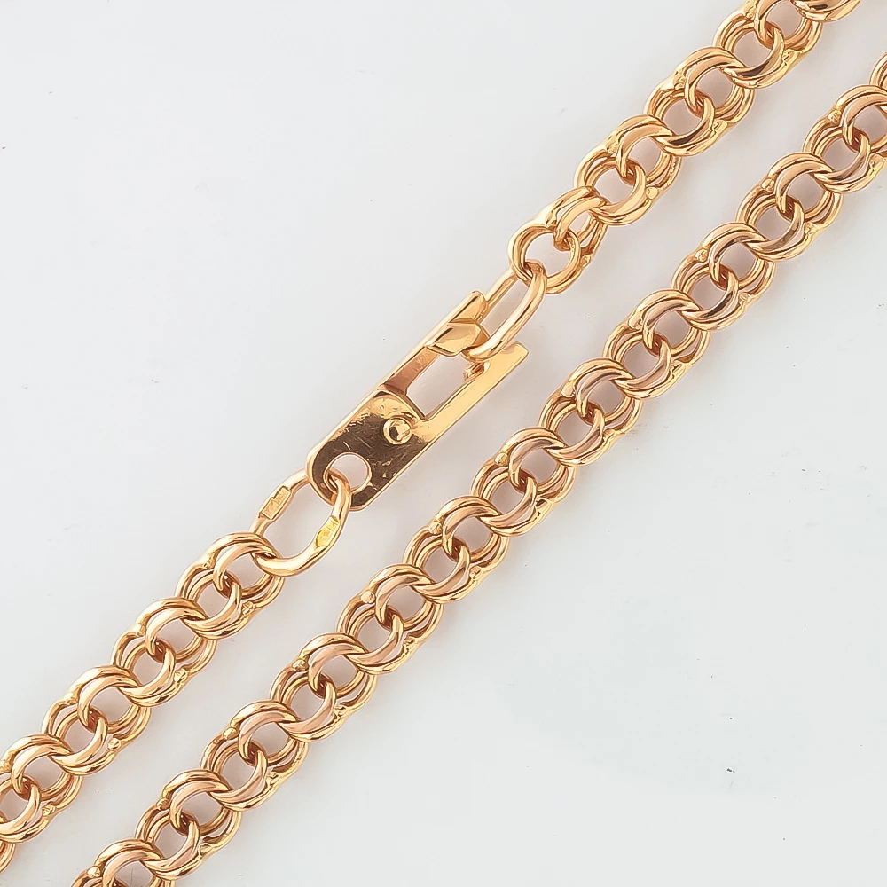 Цепь из красного золота 585 пробы