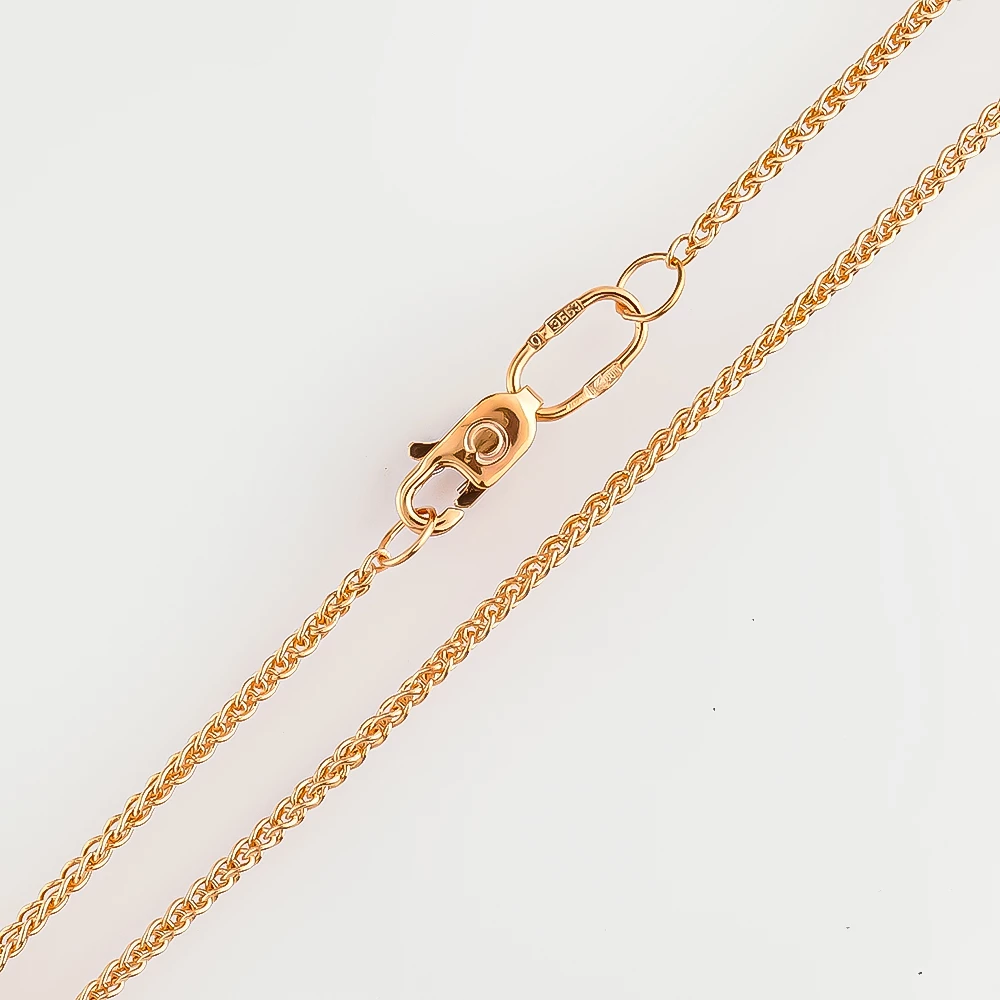 Цепь из красного золота 585 пробы