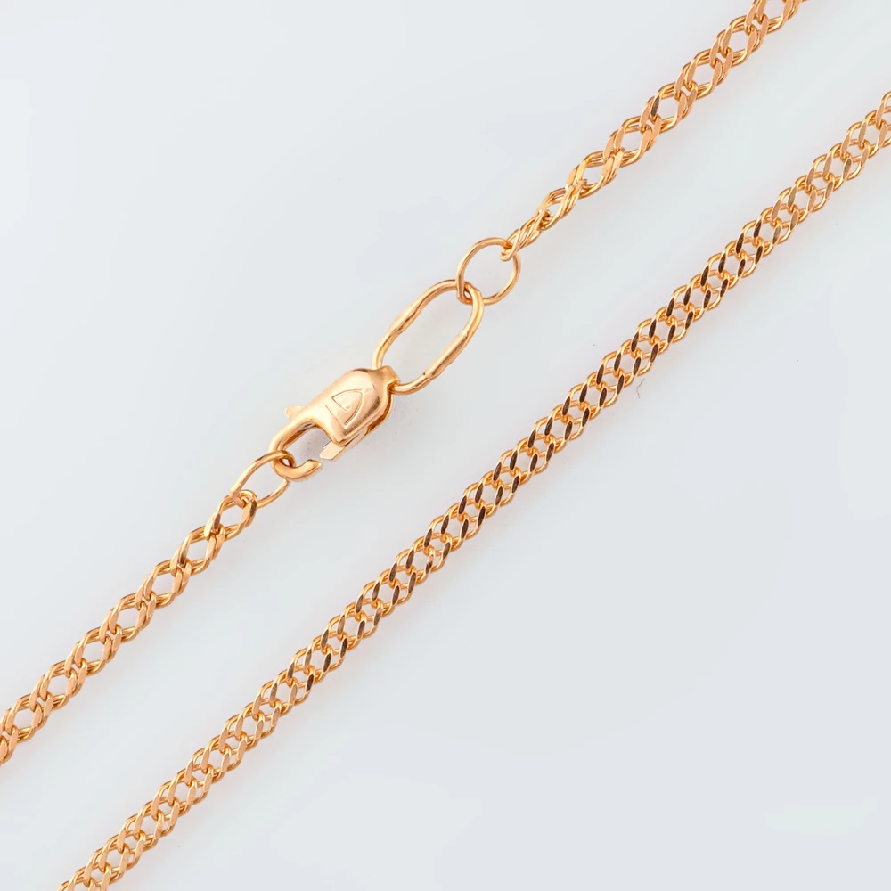 Цепь из красного золота 585 пробы