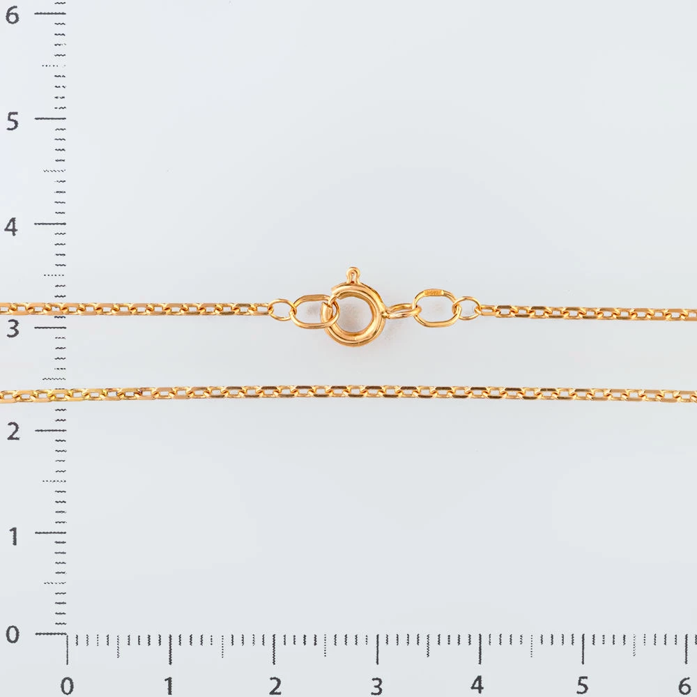 Цепь из красного золота 585 пробы