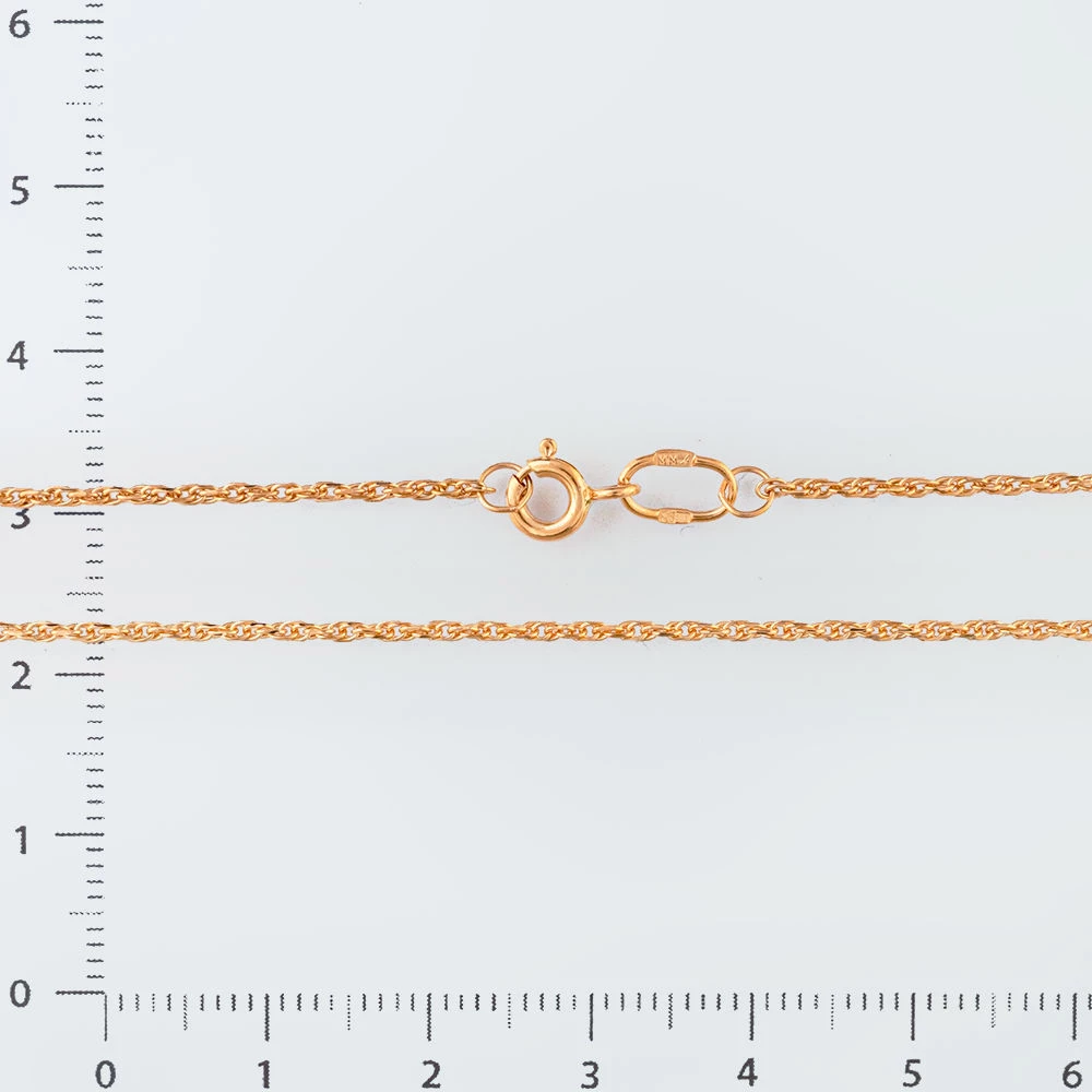 Цепь из красного золота 585 пробы