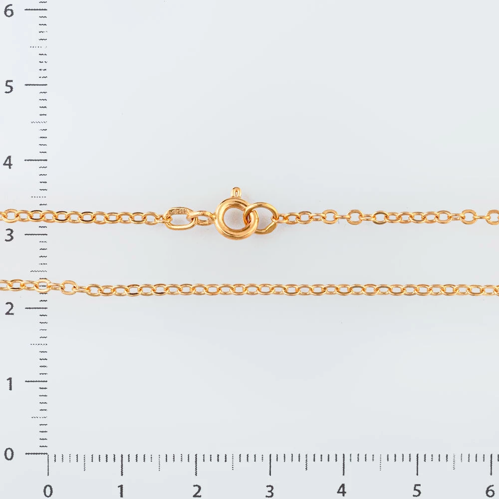Цепь из красного золота 583 пробы