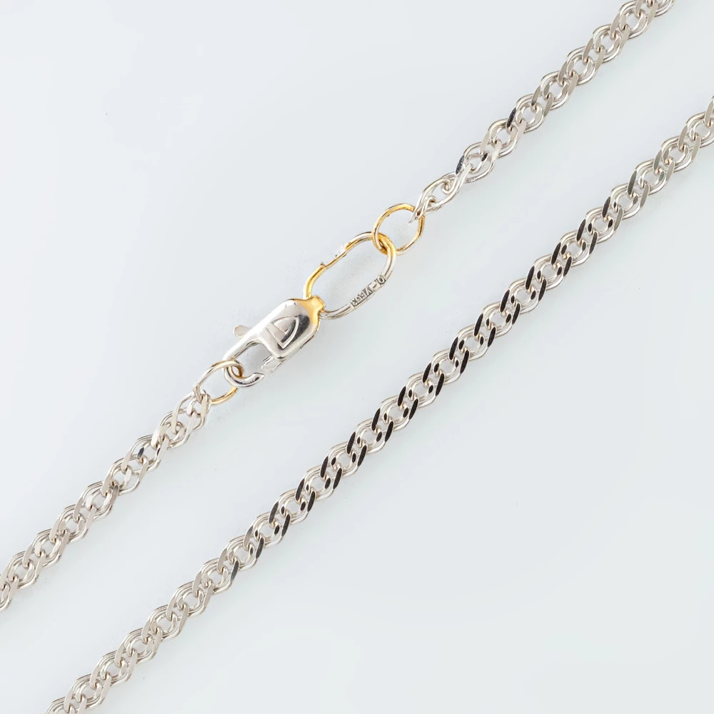 Цепь из белого золота 585 пробы