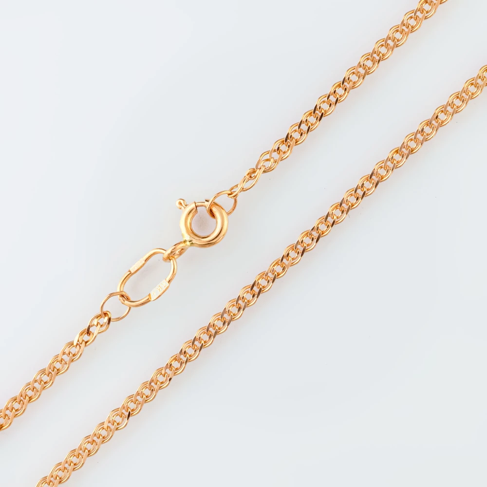 Цепь из красного золота 585 пробы