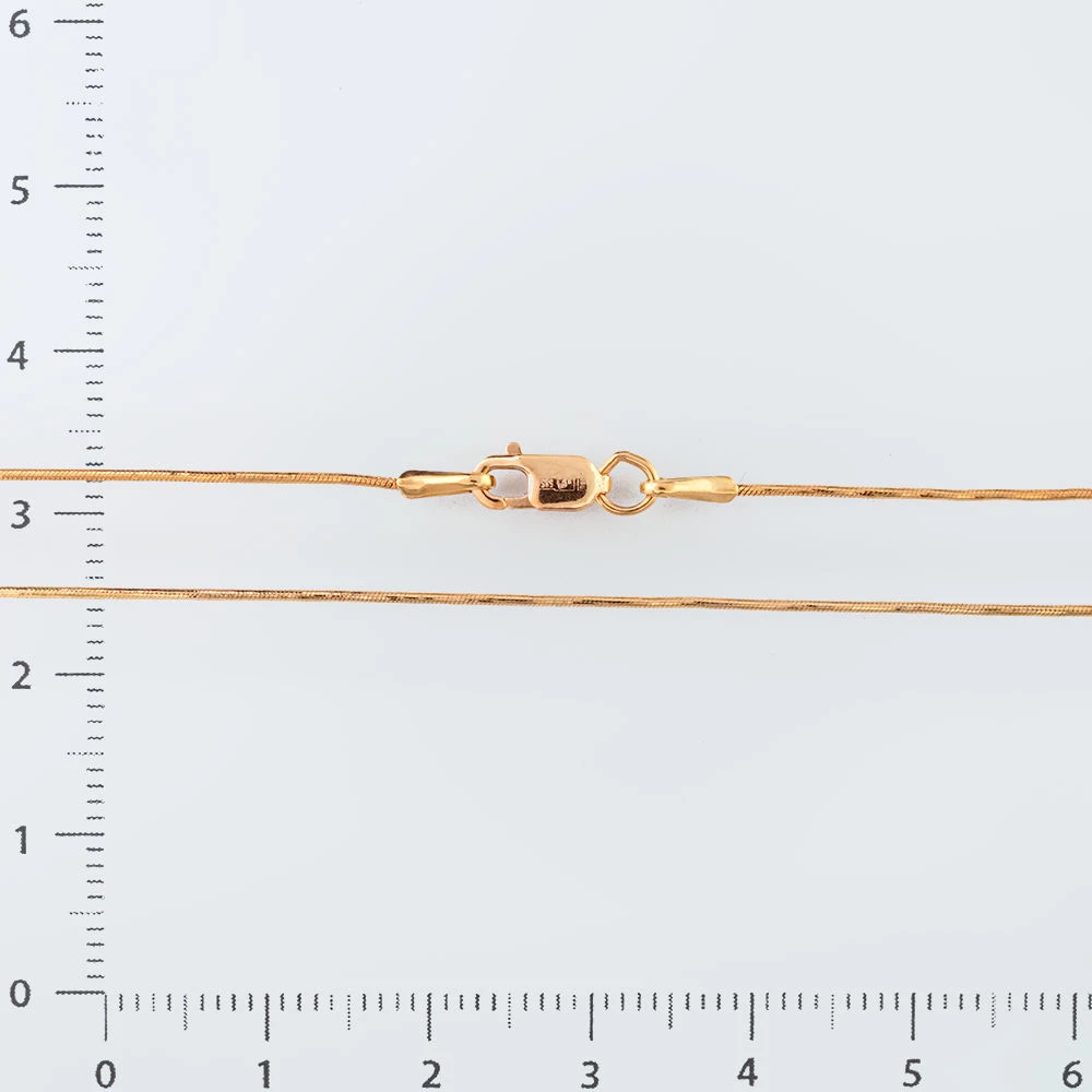 Цепь из красного золота 585 пробы