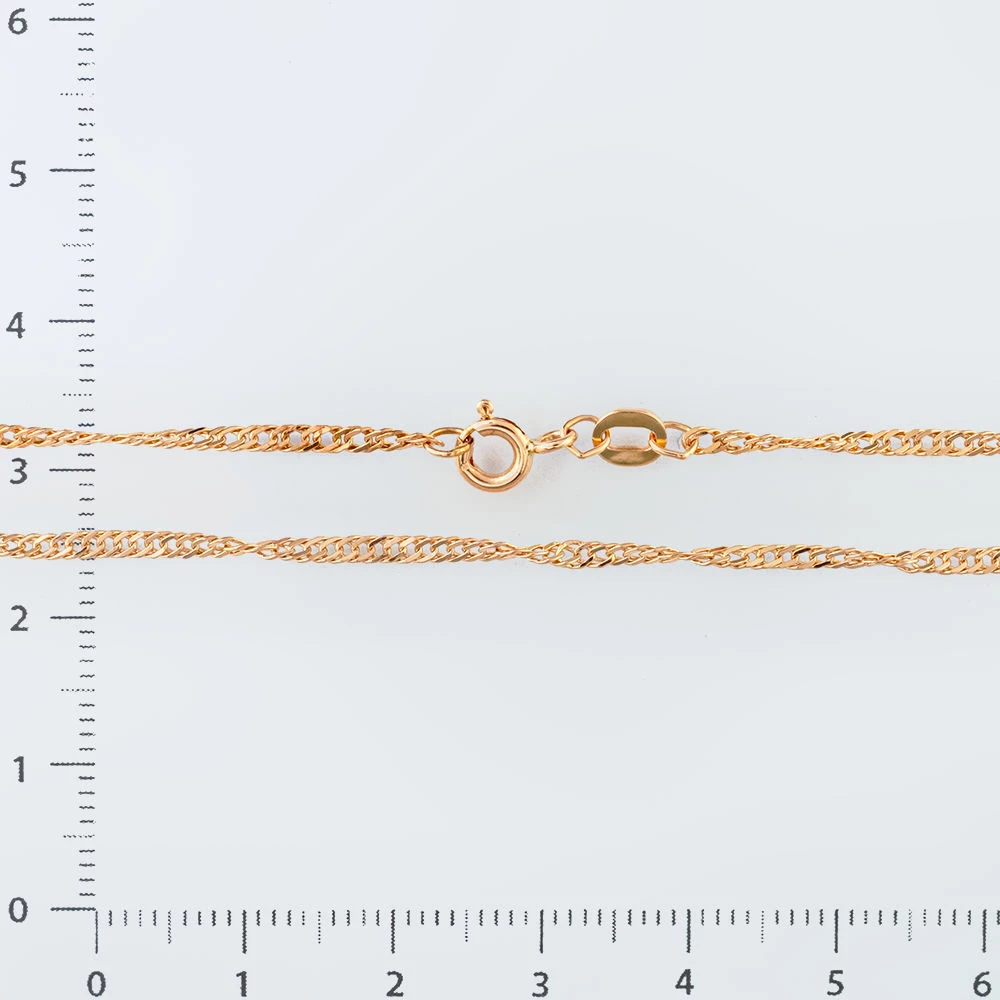 Цепь из красного золота 585 пробы 2