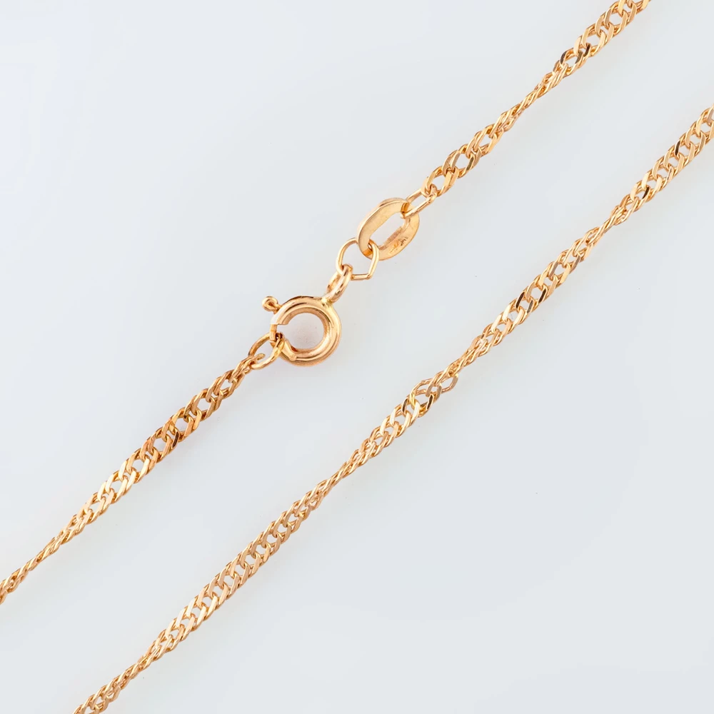 Цепь из красного золота 585 пробы 1