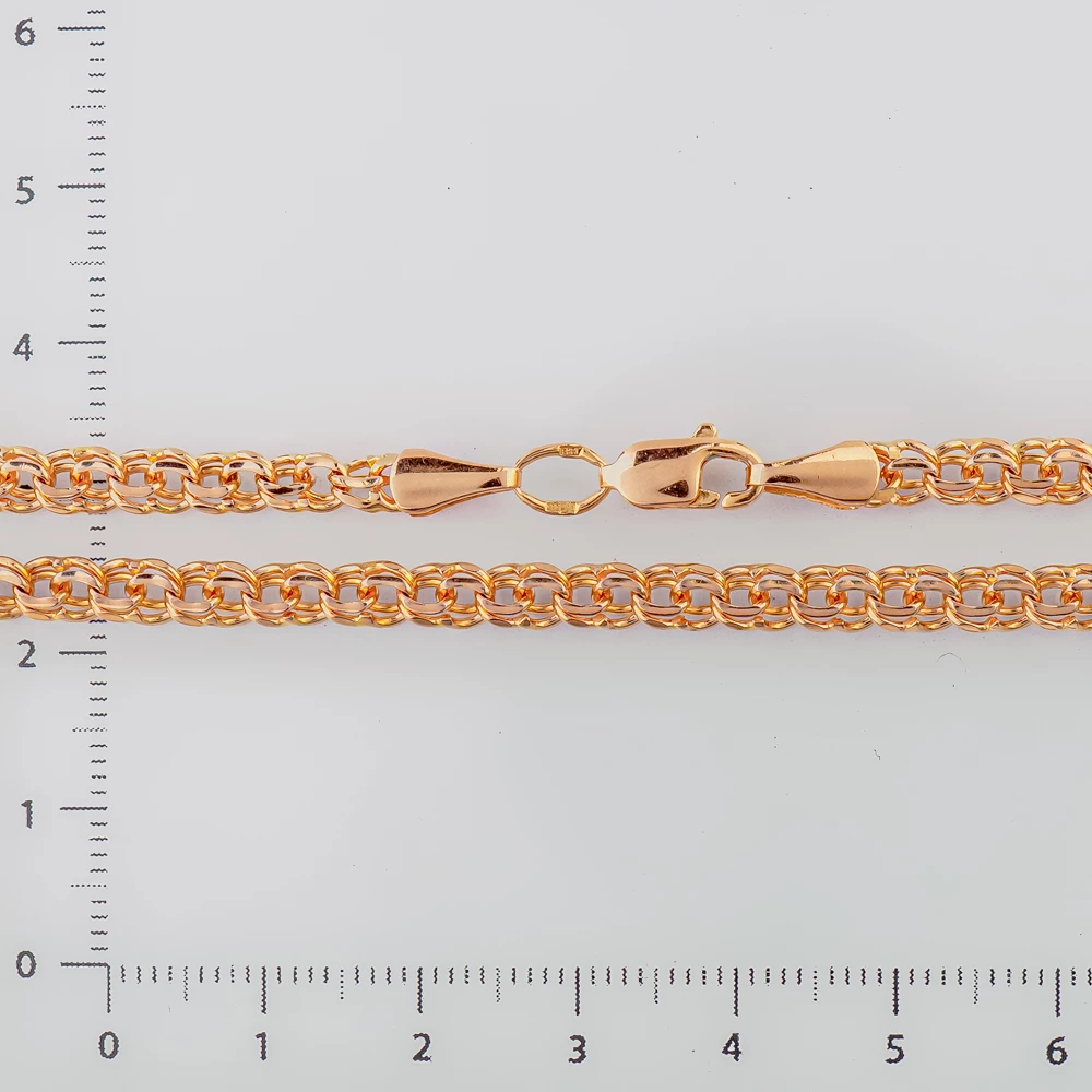 Цепь из красного золота 585 пробы
