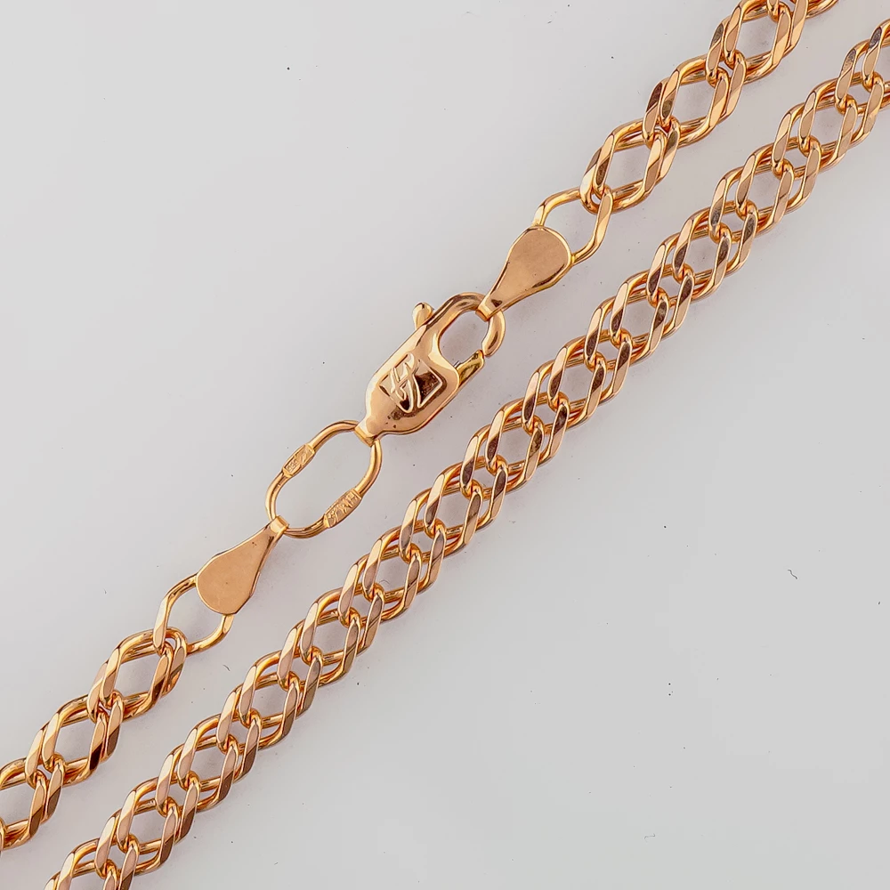 Цепь из красного золота 585 пробы