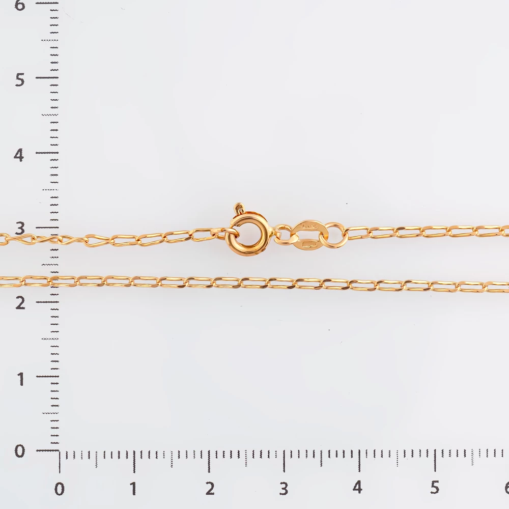 Цепь из красного золота 585 пробы