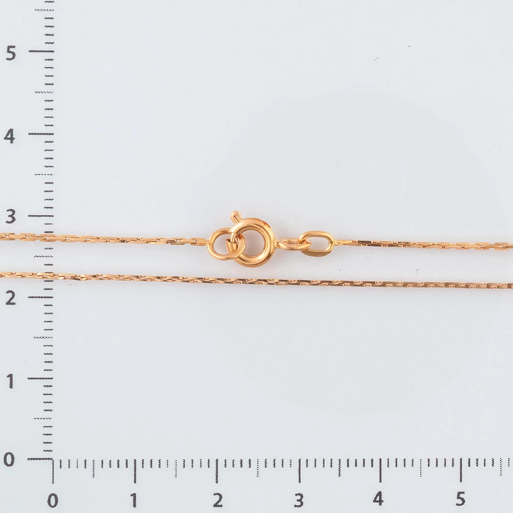 Цепь из красного золота 583 пробы