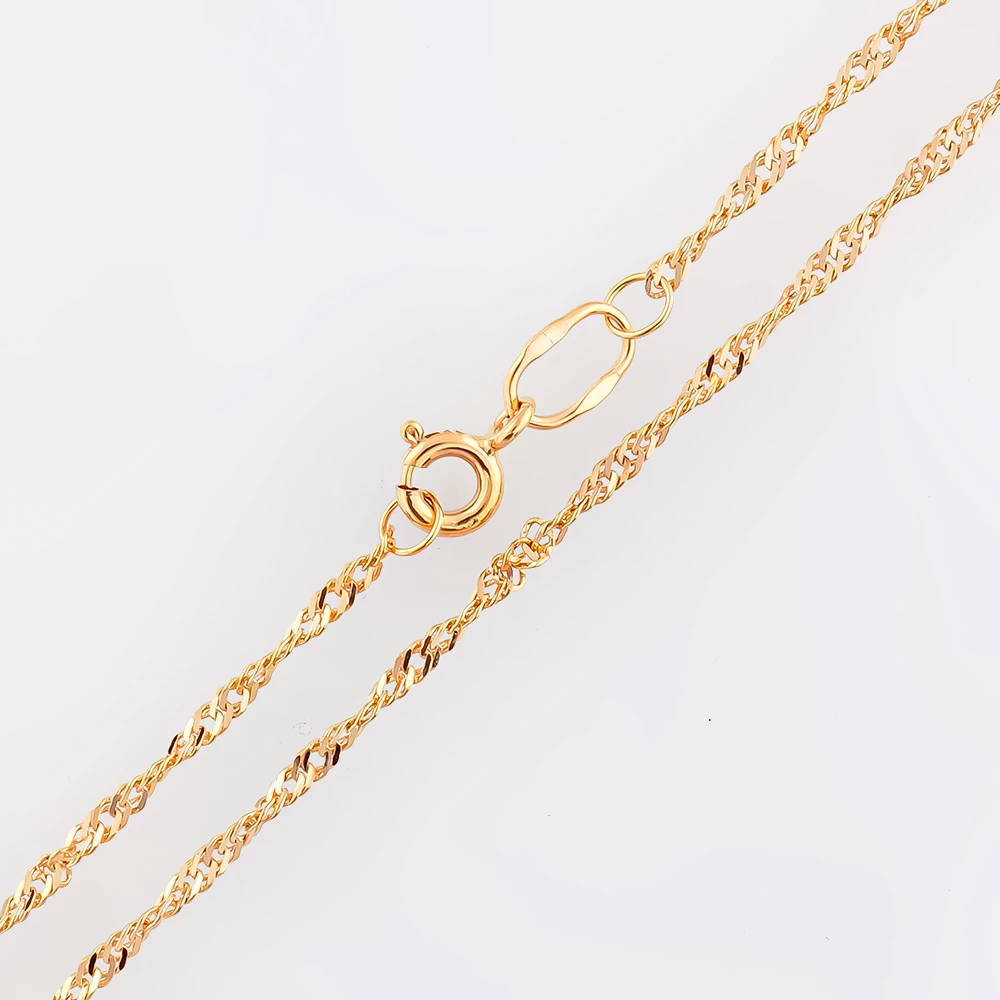 Цепь из красного золота 585 пробы