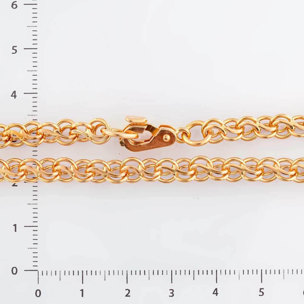 Цепь из красного золота 585 пробы