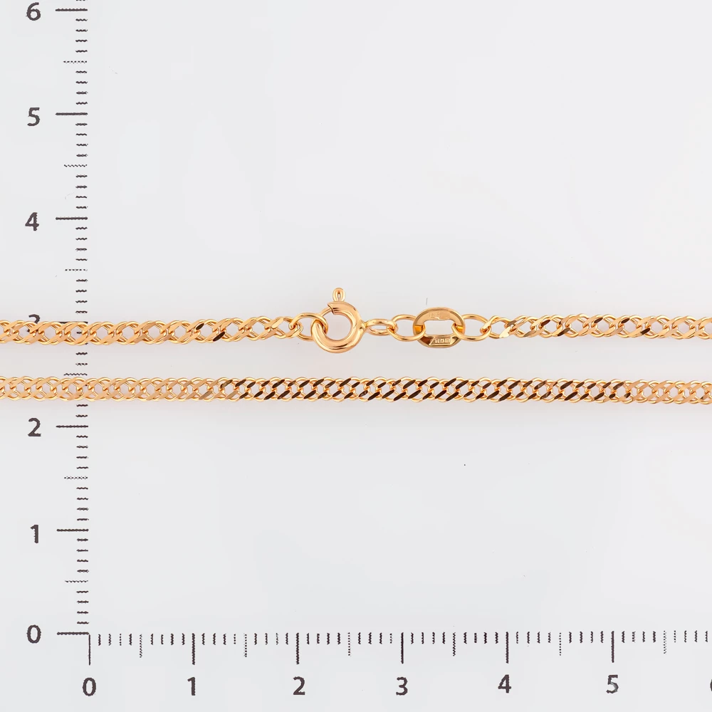 Цепь из красного золота 585 пробы