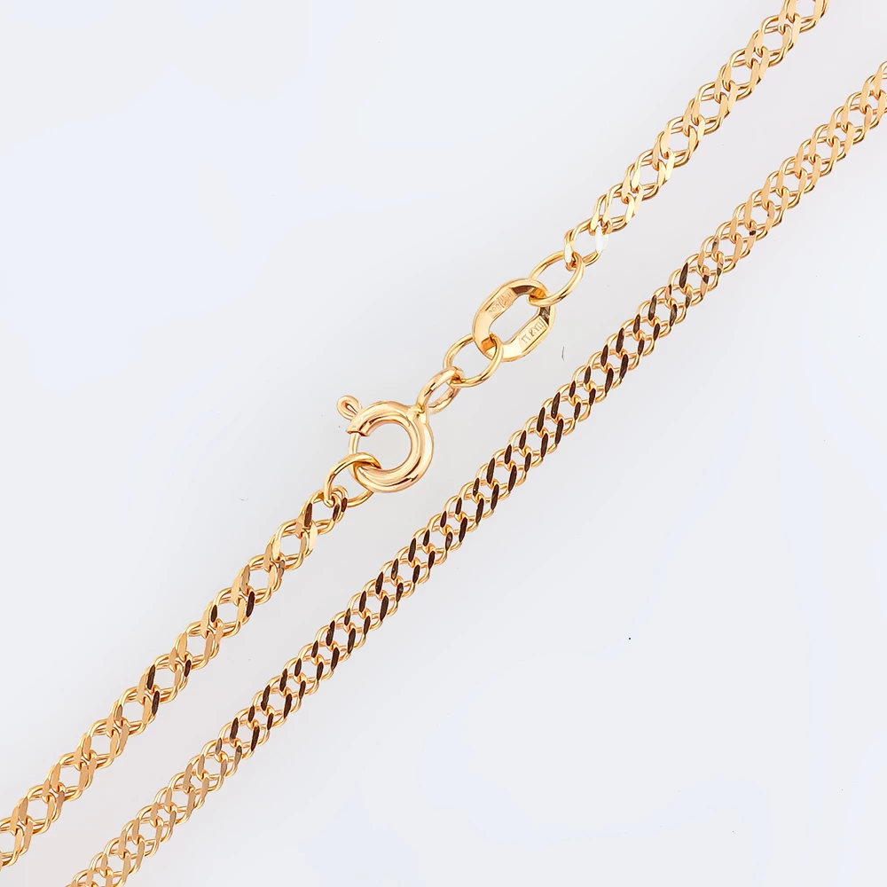 Цепь из красного золота 585 пробы