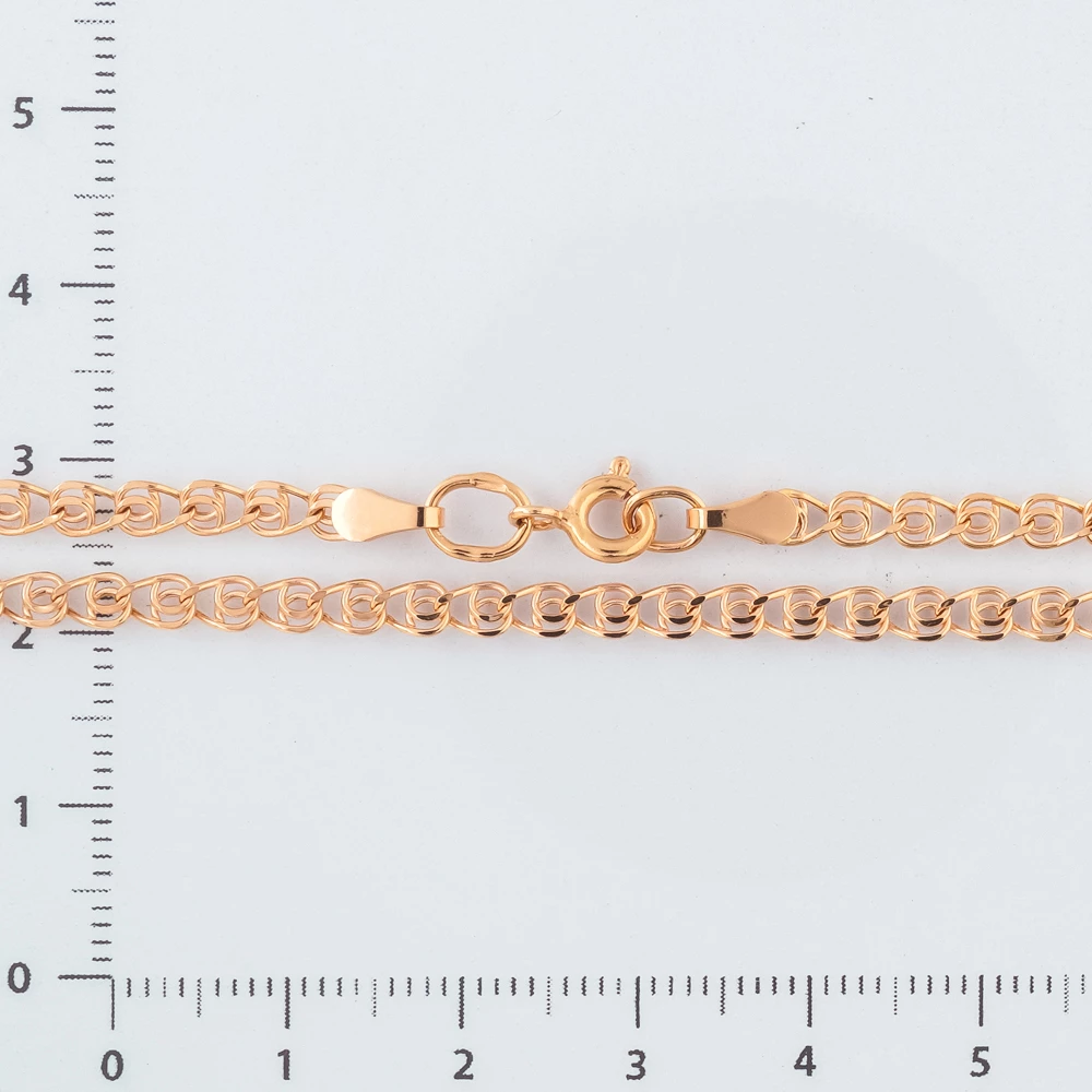Цепь из красного золота 585 пробы