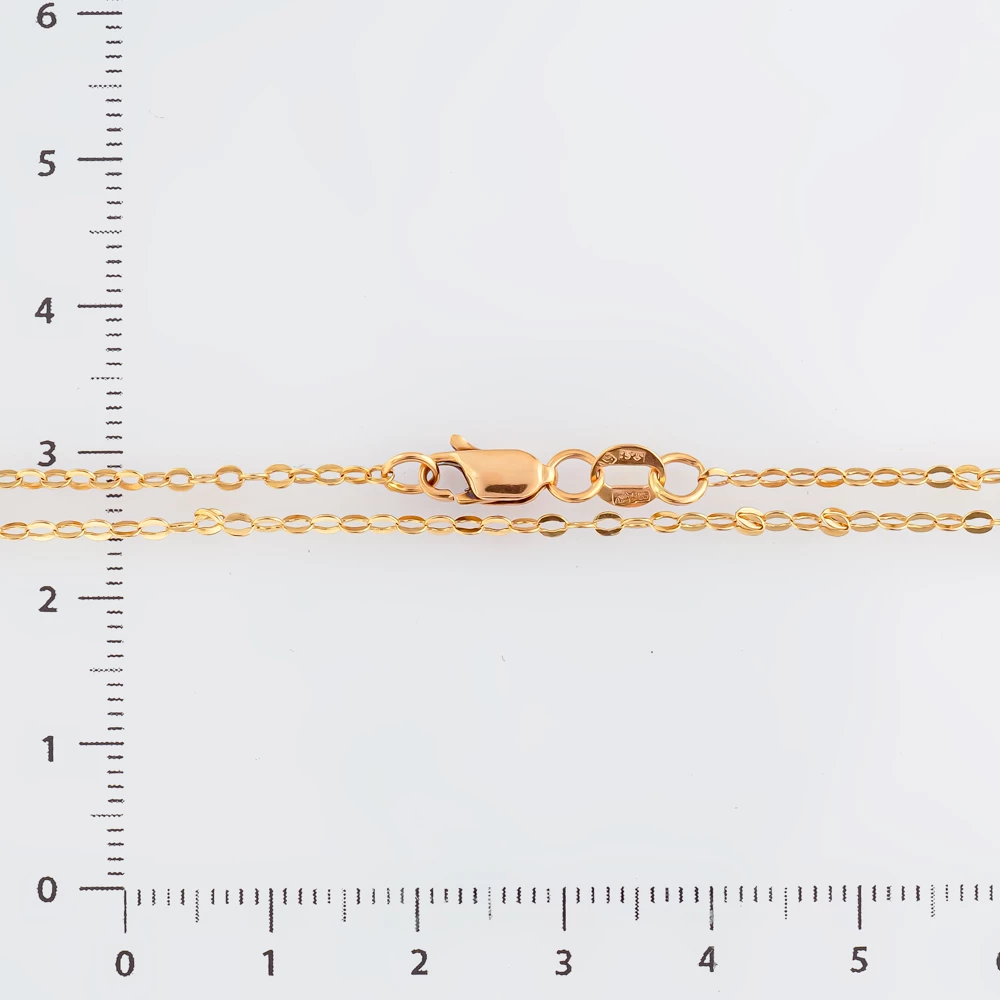 Цепь из красного золота 585 пробы