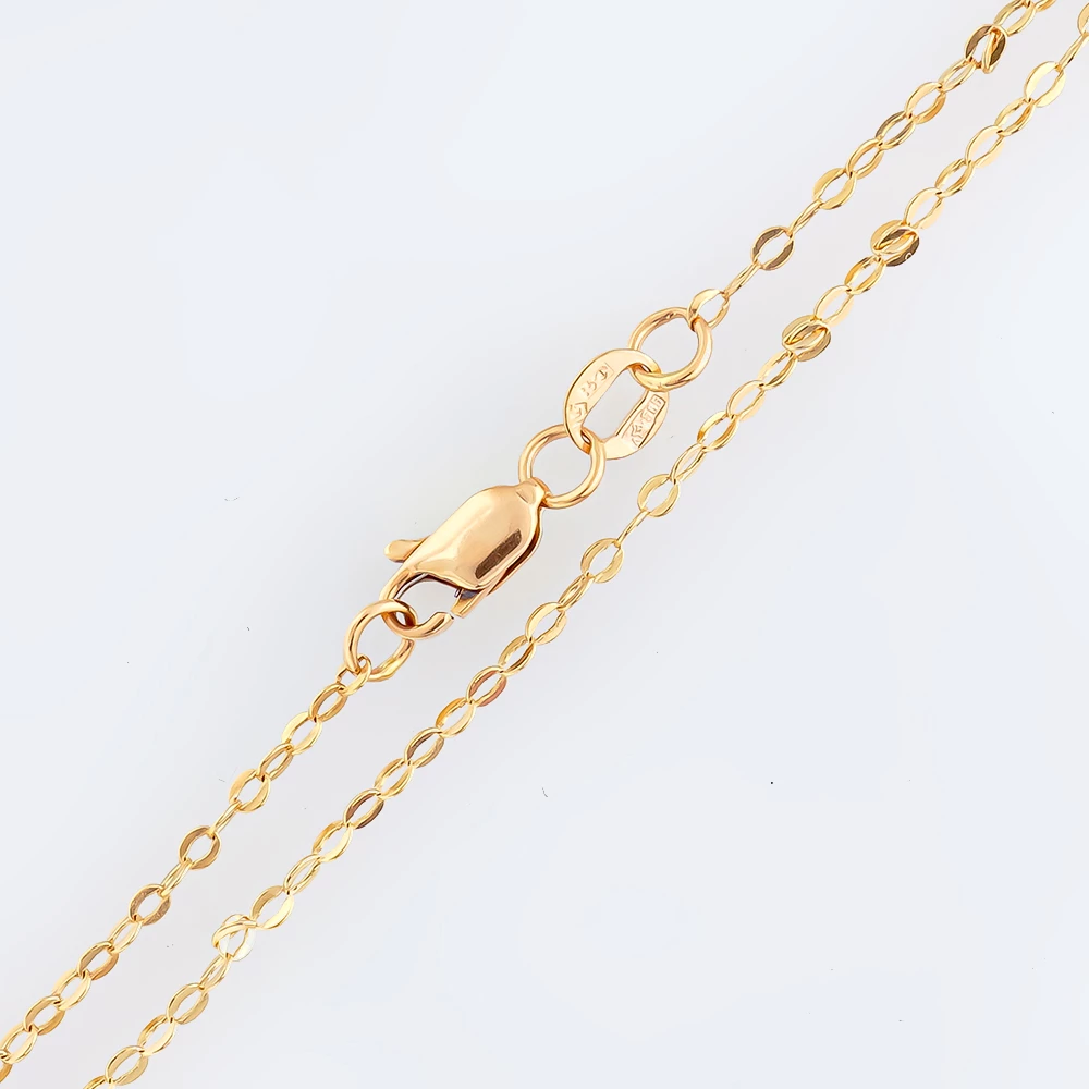 Цепь из красного золота 585 пробы