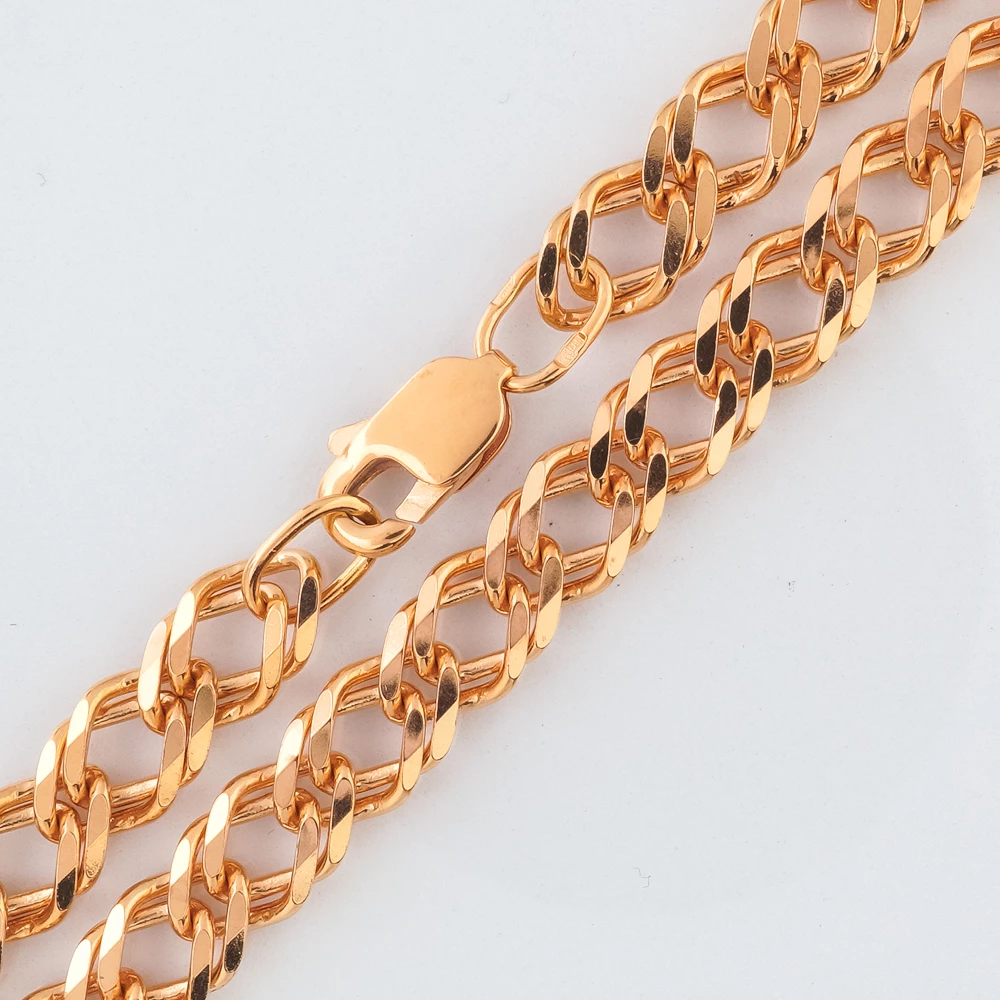 Цепь из красного золота 585 пробы