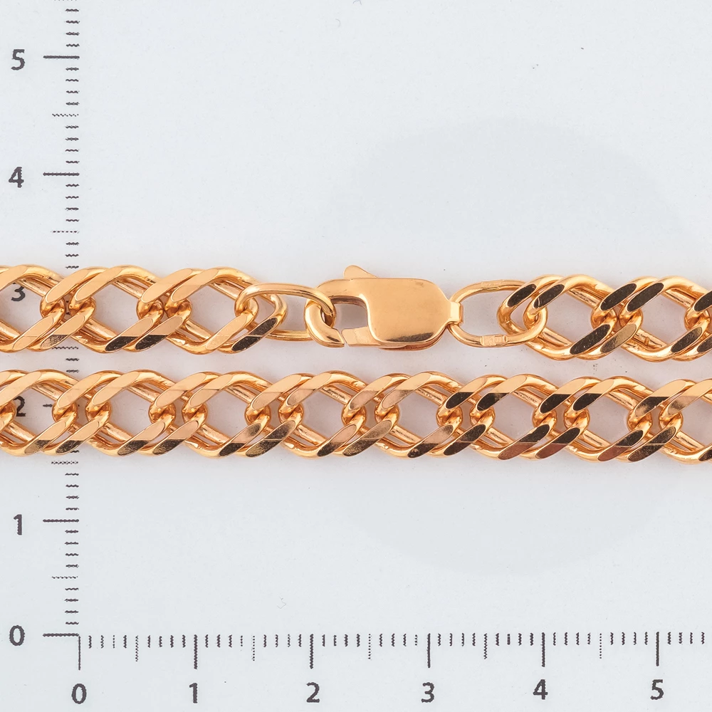 Цепь из красного золота 585 пробы