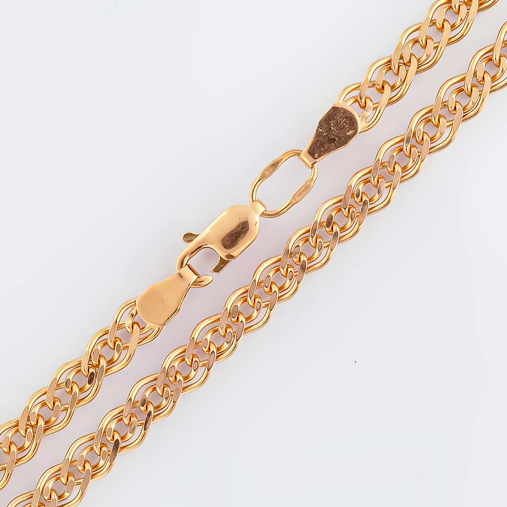 Цепь из красного золота 585 пробы 1