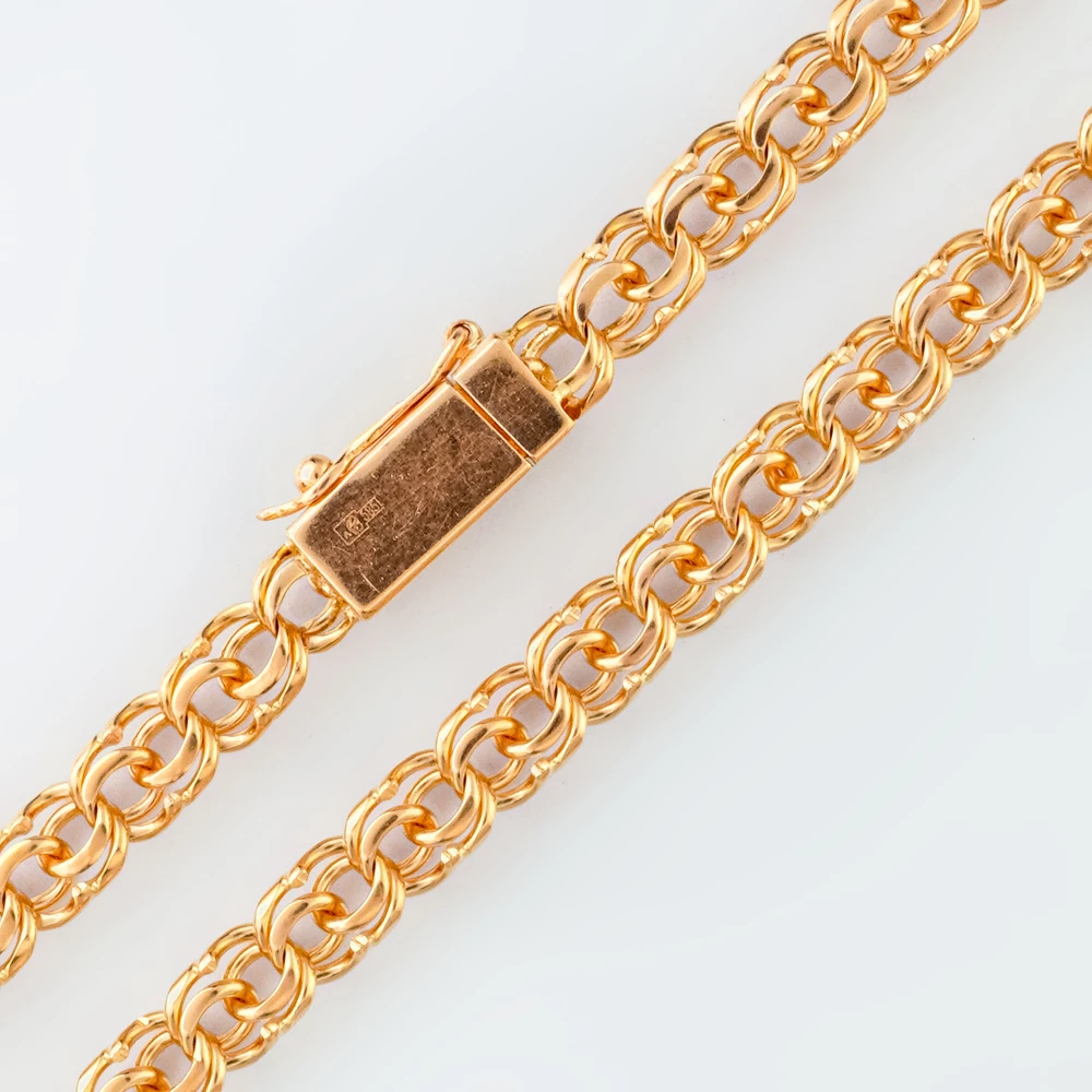 Цепь из красного золота 585 пробы